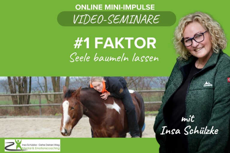 Emotionscoaching: Seele baumeln lassen mit Insa Schülzke