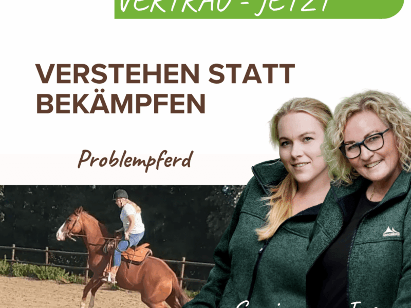 Vertrau JETZT Problempferd - Verstehen statt verurteilen – Wenn aus Problemen wieder Vertrauen wird